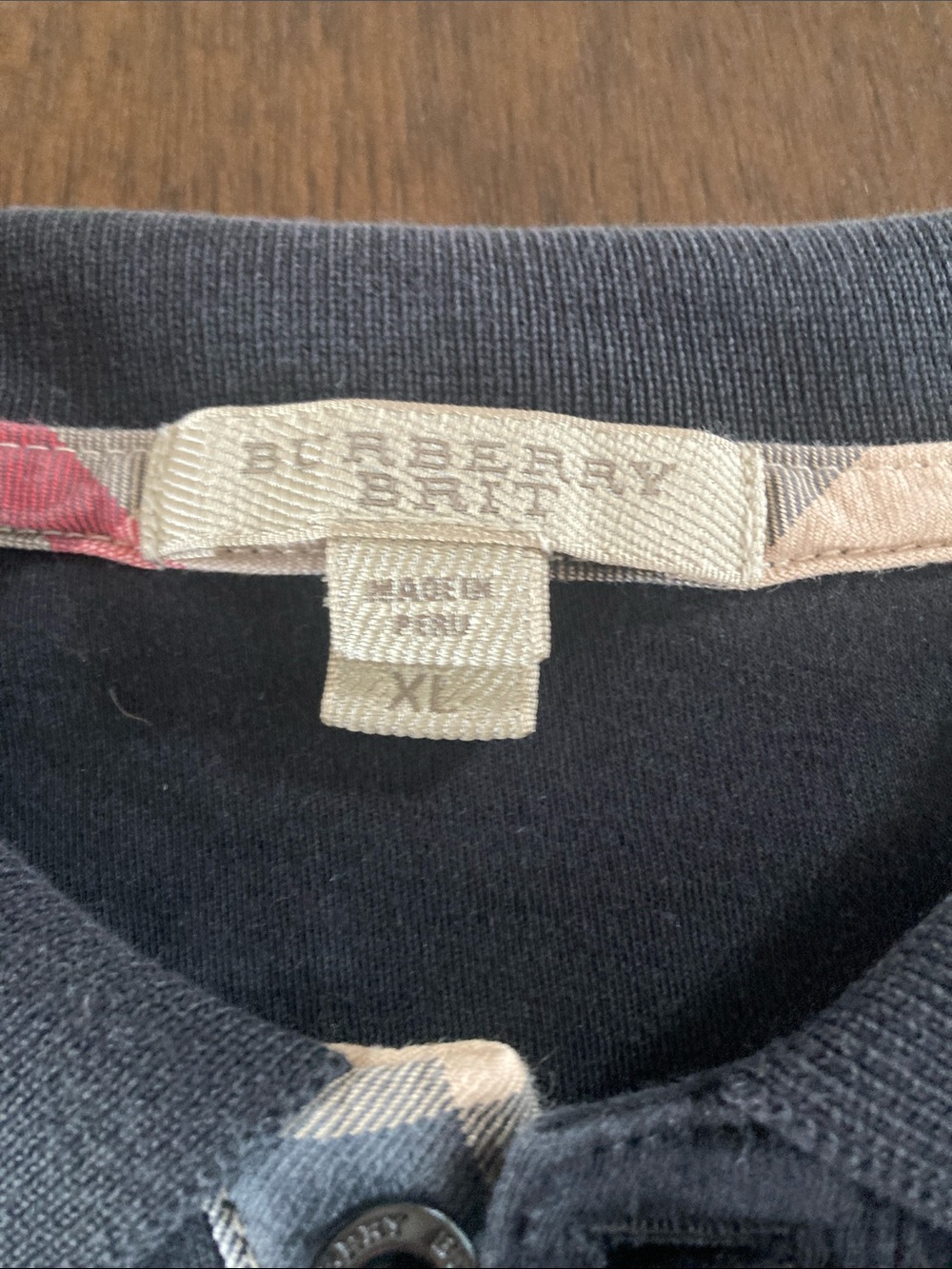 Burberry Brit black polo slim fit - Picture 2 of 9